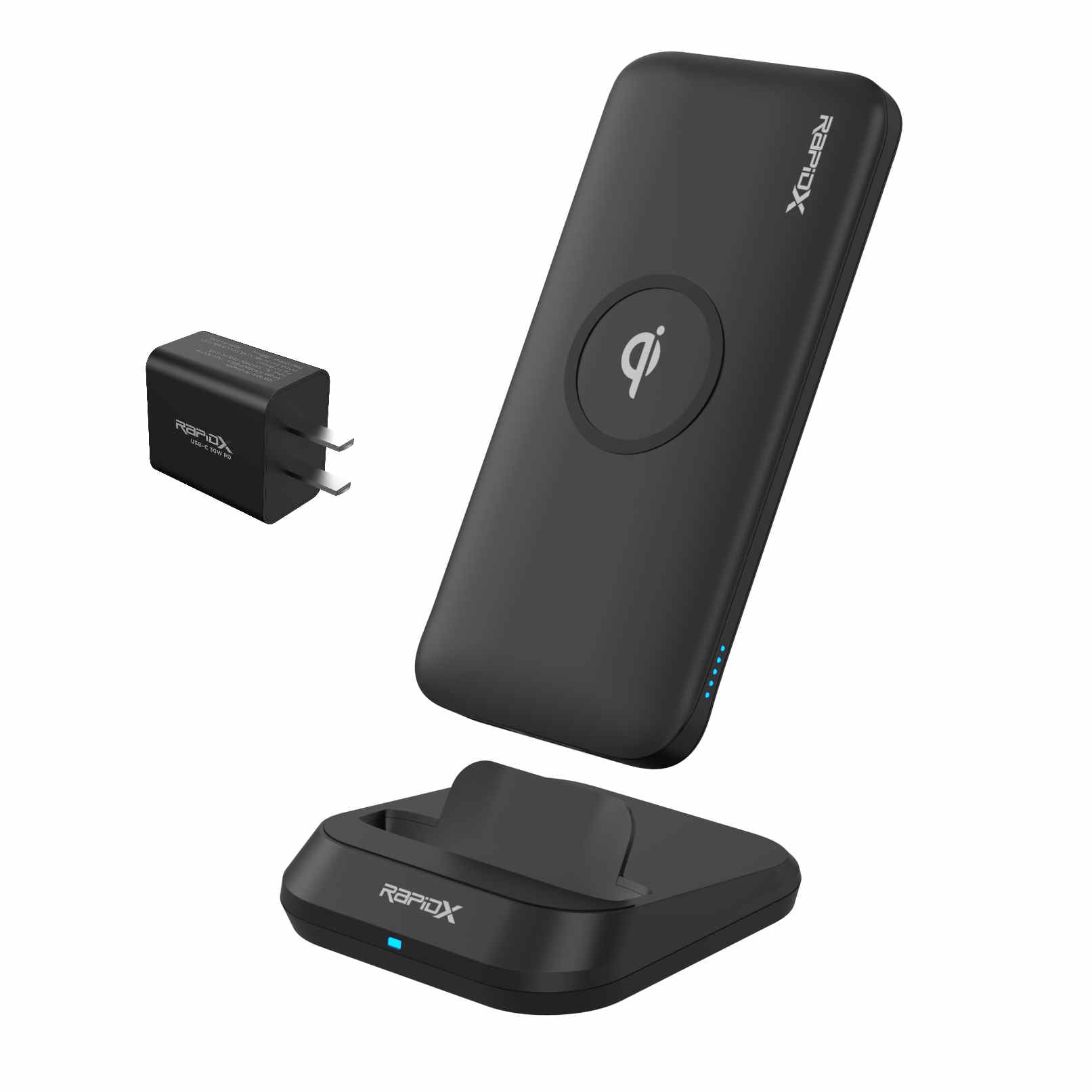 MyPort 10K Power Bank Stand + Power Adapter - Black